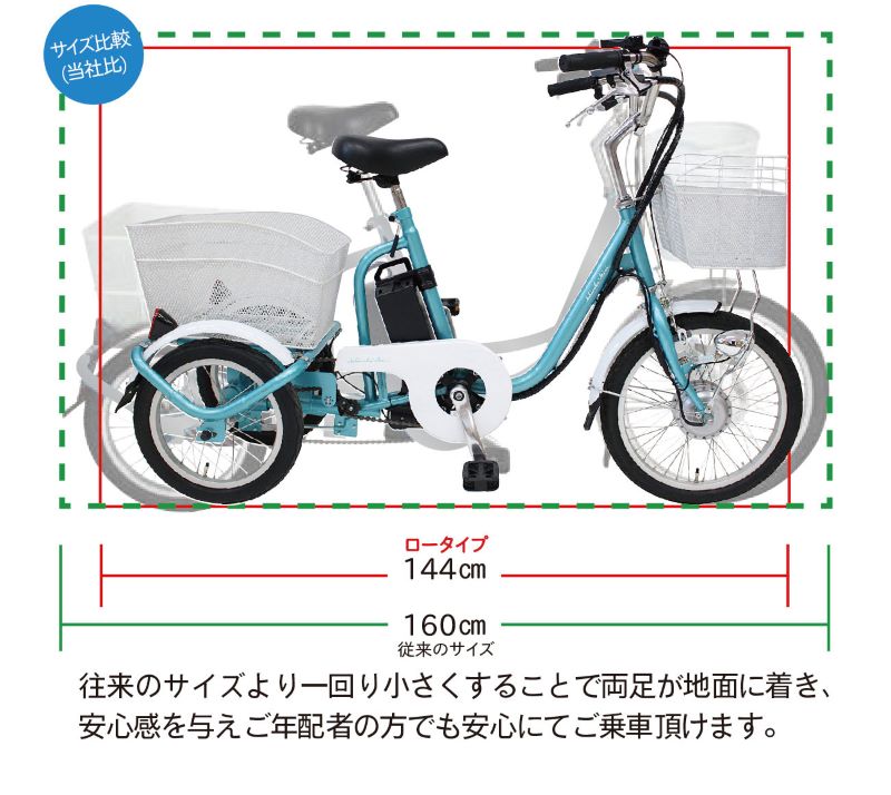 電動アシスト三輪自転車ミニ 三輪 シニア 電動三輪自転車 大人用 ミムゴ MG-TRM18EB アシらくチャーリー 送料無料 : mg-trm18eb  : リーフ2021 - 通販 - Yahoo!ショッピング