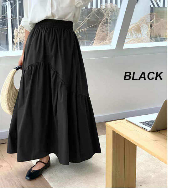 【期間限定スペシャルプライス】スカート ロング丈 ロングスカート ロンスカ バルーンシルエット レディース  送料無料 |  | 01