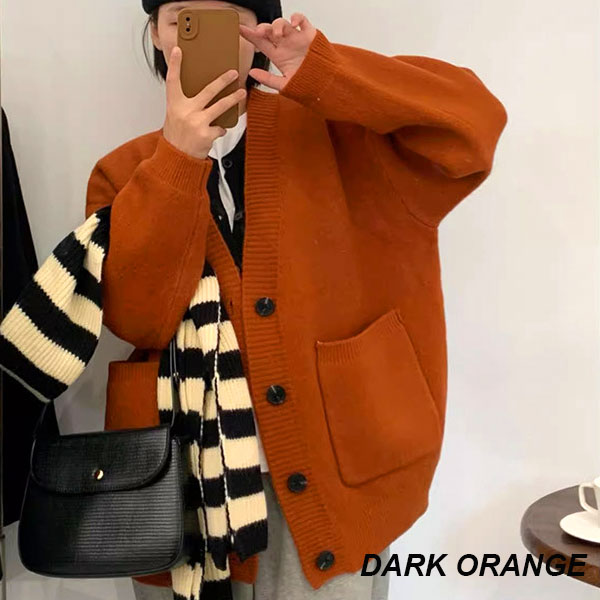 【期間限定スペシャルプライス】カーディガン レディース  カーデ ニットカーデ 大きめ きれいめ 上品 高級感 体型カバー アウター 送料無料 |  | 03