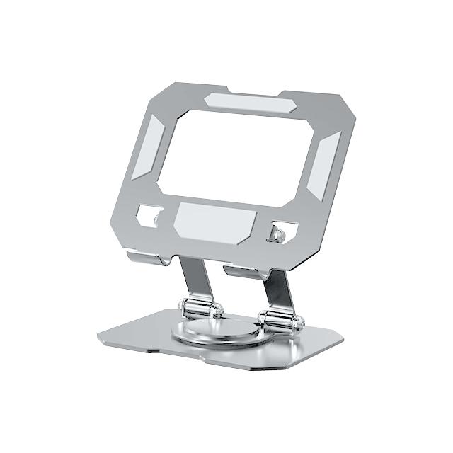 タブレットスタンド iPad 卓上 折りたたみ ノートパソコン スマホ アルミ 複数 回転 | ブランド登録なし | 02