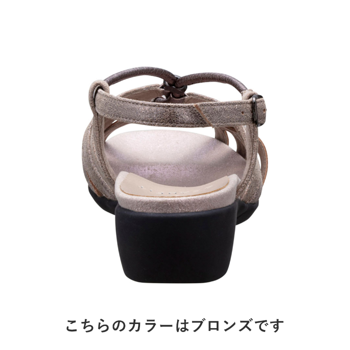 公式 セール BEAUFIT A62Y モールドサンダル シルバー サンダル レディース ビューフィット REGAL CORPORATION リーガル コーポレーションの画像