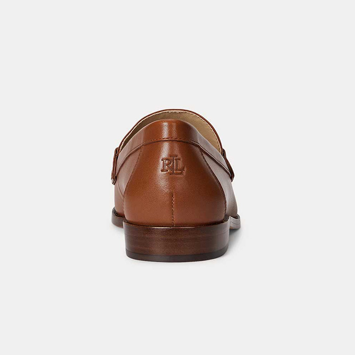 公式 LAUREN RALPH LAUREN R28H TASHA  タシャ タン フラットシューズ レディース ローレン ラルフ ローレンの画像