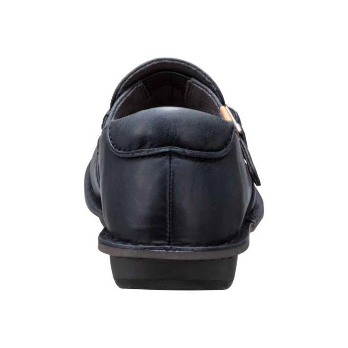 公式 REDWOOD RIVER R03A ベルト付スリッポン ブラック フラットシューズ レディース レッドウッド リバー REGAL CORPORATION リーガル コーポレーションの画像