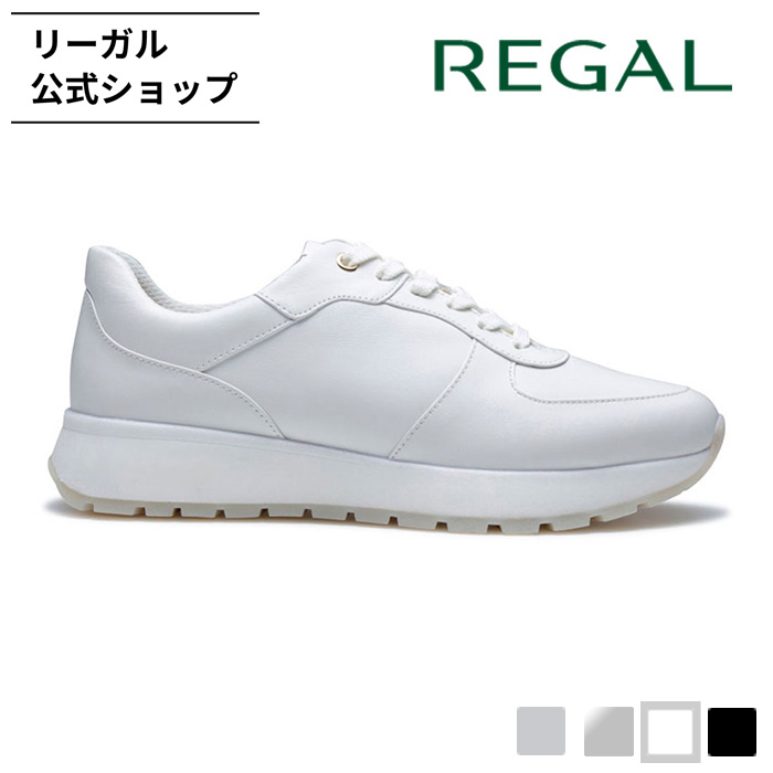 REGAL（リーガル） 公式 REGAL BF03 レースアップスニーカー ホワイト