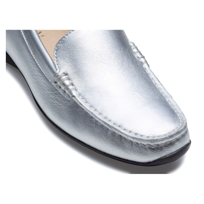 REGAL（リーガル） 公式 セール REGAL F09R フラットシューズ シルバー