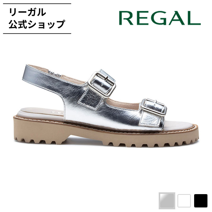 REGAL（リーガル） 公式 セール REGAL F28R ダブルバックルサンダル