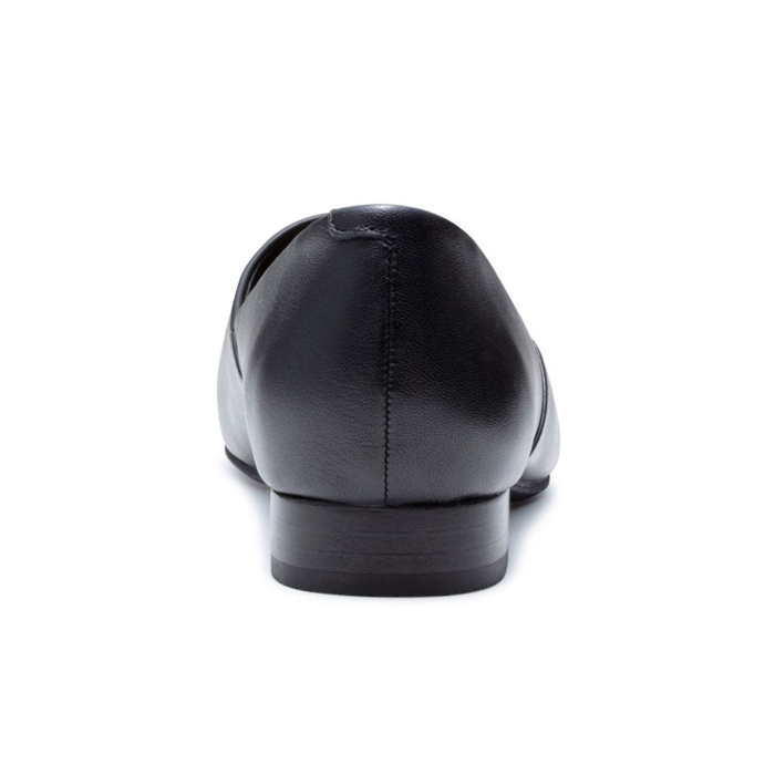 REGAL（リーガル） 公式 REGAL F38R 甲深フラットシューズ ブラック