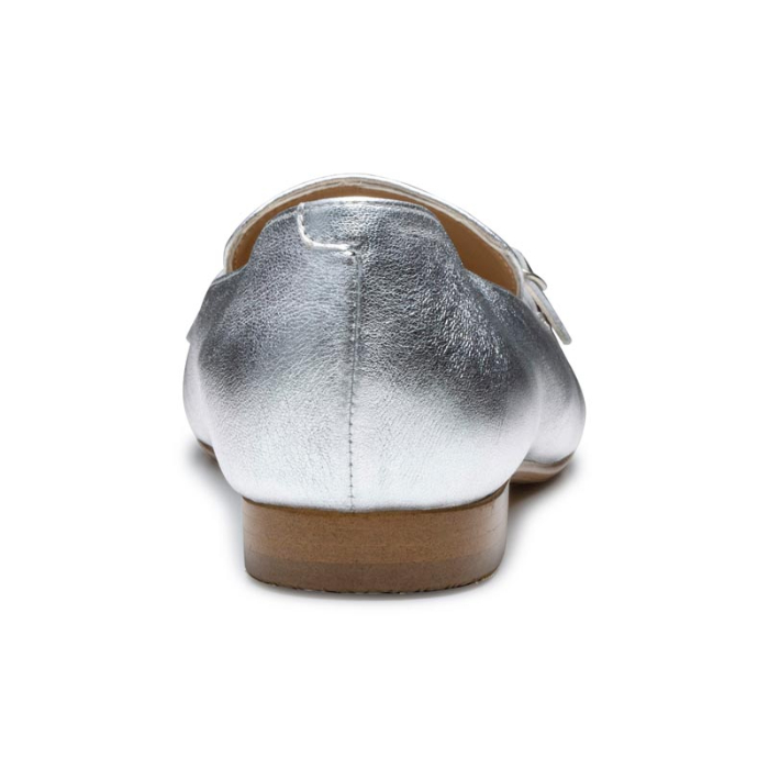 SALE リーガル 公式 REGAL F56R ダブルモンクフラットシューズ シルバー フラットシューズ レディース | REGAL（リーガル） 公式 セール REGAL F56R ダブルモンクフラット