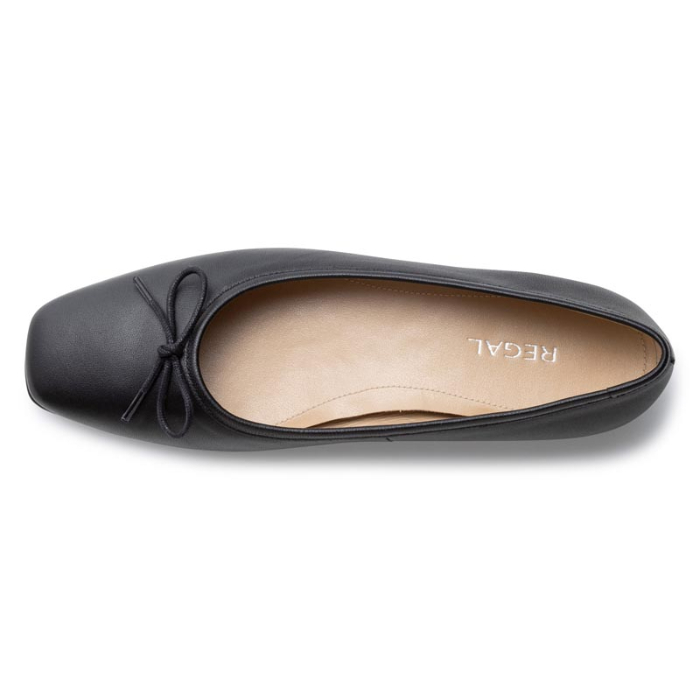 SALE リーガル 公式 REGAL F58R 晴雨兼用バレエシューズ ブラック フラットシューズ レディース | REGAL（リーガル） 公式 セール REGAL F58R 晴雨兼用バレエシューズ