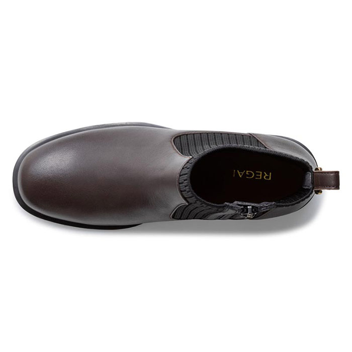 リーガル 公式 REGAL F76R ニットブーツ ダークブラウン ブーツ レディース リーガル REGAL（リーガル） 公式 REGAL F76R ニットブーツ ダークブラウン