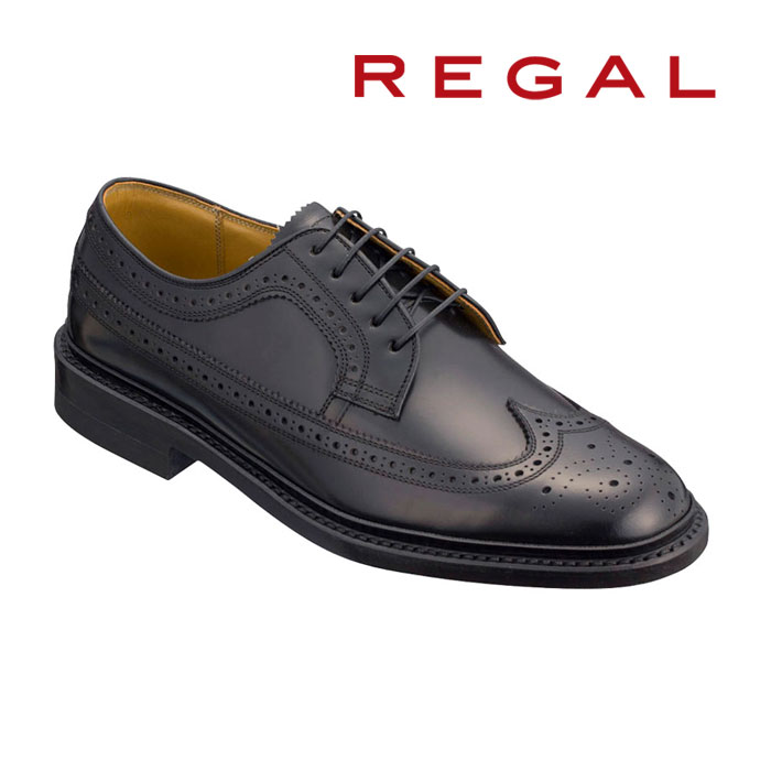REGAL（リーガル）　革靴/ビジネス・ドレスシューズ　25（C） REGAL（リーガル） 公式 REGAL 2589 ウイングチップ ブラウン ビジネス