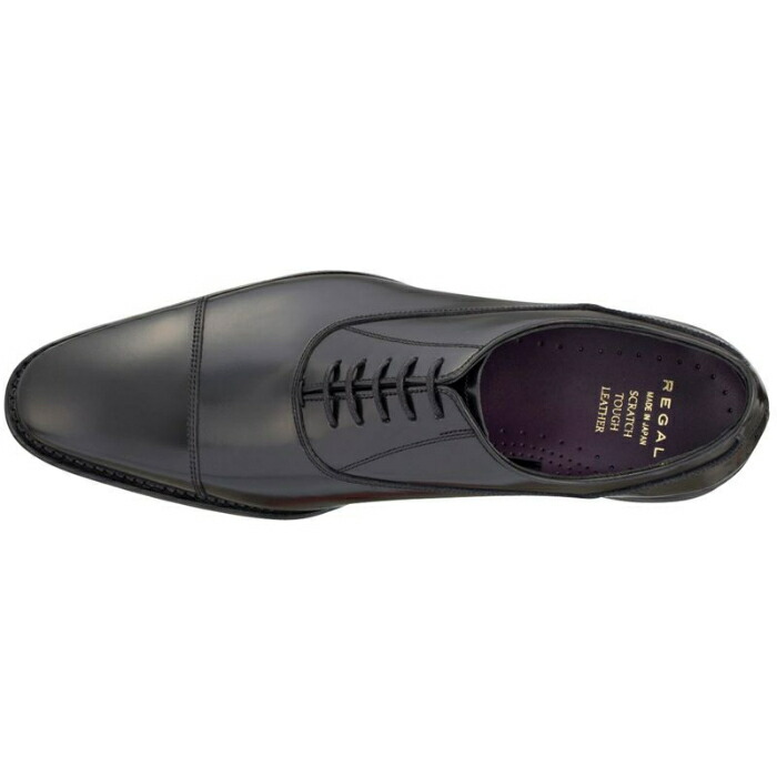 REGAL：25AR ストレートチップ 黒 25cm 日本製 内羽根 冠婚葬祭 REGAL リーガル ストレートチップ 25AR BLACK ブラック ビジネス