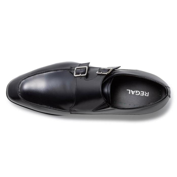 リーガル 公式 REGAL 27AL ダブルモンクモカ ブラック ビジネスシューズ メンズ | REGAL（リーガル） 公式 REGAL 27AL ダブルモンクモカ ブラック