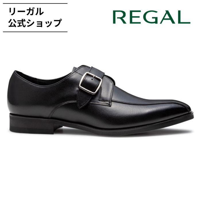 REGAL 黒 リーガル　ビジネスシューズ　27cm REGAL（リーガル） 公式 REGAL 27KL スワールモンク ブラック ビジネス