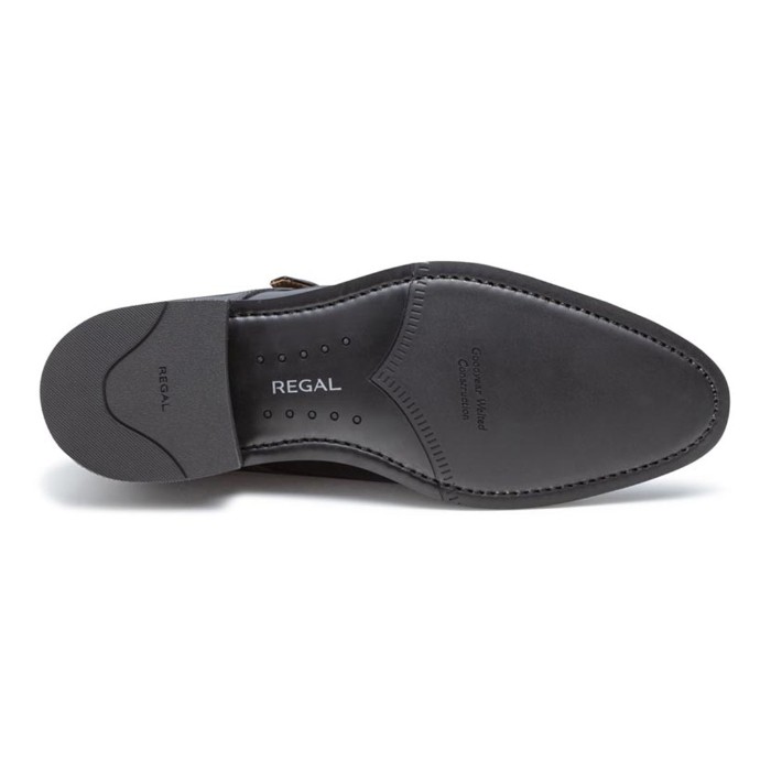 REGAL（リーガル） 公式 REGAL 37JL シングルモンク ブラック ビジネス