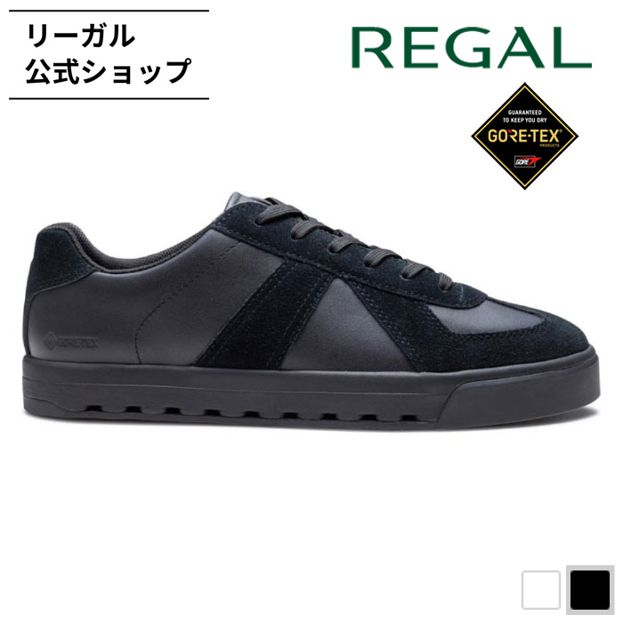 REGAL（リーガル） 公式 REGAL 70CL レザースニーカー GORE-TEX ダーク