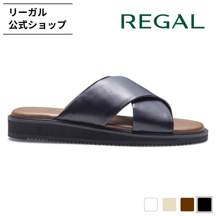 REGAL（リーガル） 公式 REGAL 63KL サンダル ブラック メンズ : REGAL