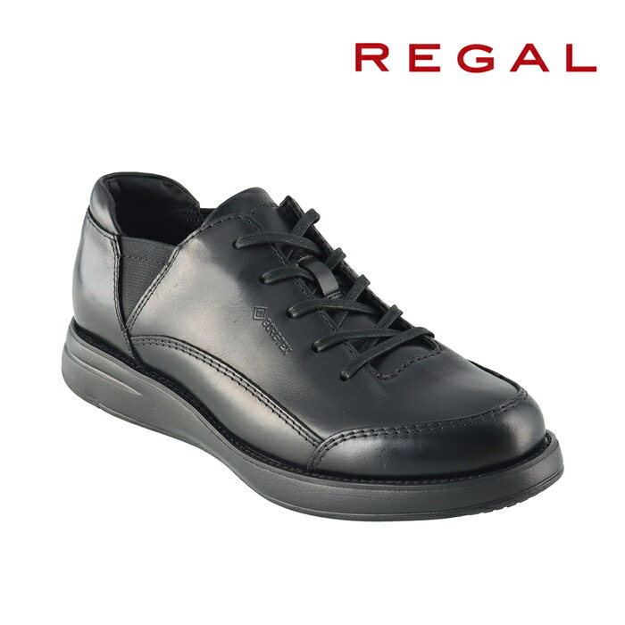 美品　REGAL ゴアテックス レザースニーカー ブラック 26 メンズ新商品】ゴアテックス ファブリクス搭載！ハイカット