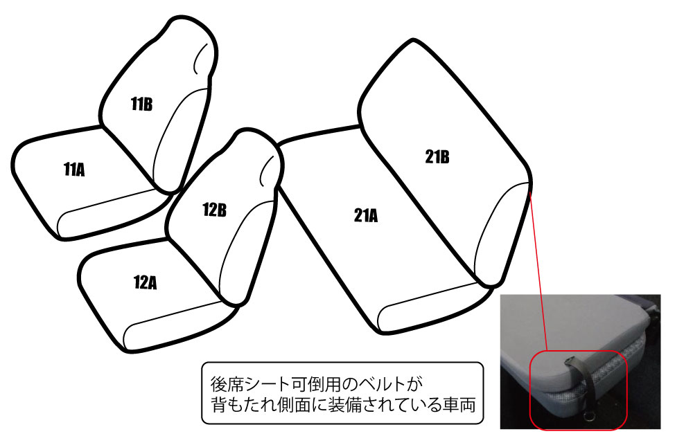 送料無料 ハイゼットカーゴ S321V/S331V 品番DH93 レガリア パンチングデザイン シートカバー カー用品 内装パーツ カーシート ペット 防水｜regalia-seatcover｜02