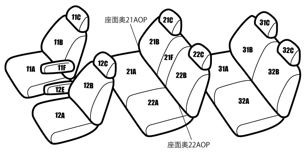 送料無料 ステップワゴン RF3/RF4/RF5/RF6/RF7/RF8 品番HA29 レガリア リアルレザー シートカバー カー用品 内装パーツ カーシート ペット 防水｜regalia-seatcover｜02