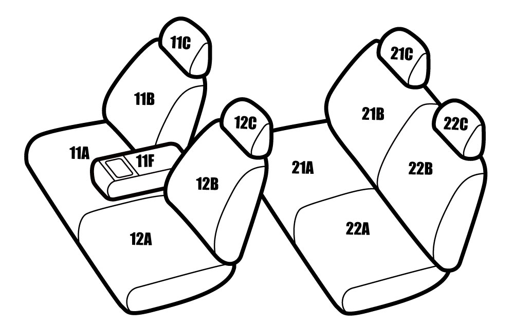 送料無料 N-BOXカスタム JF1/JF2 品番HB02 レガリア パンチングデザイン シートカバー カー用品 内装パーツ カーシート ペット 防水｜regalia-seatcover｜02