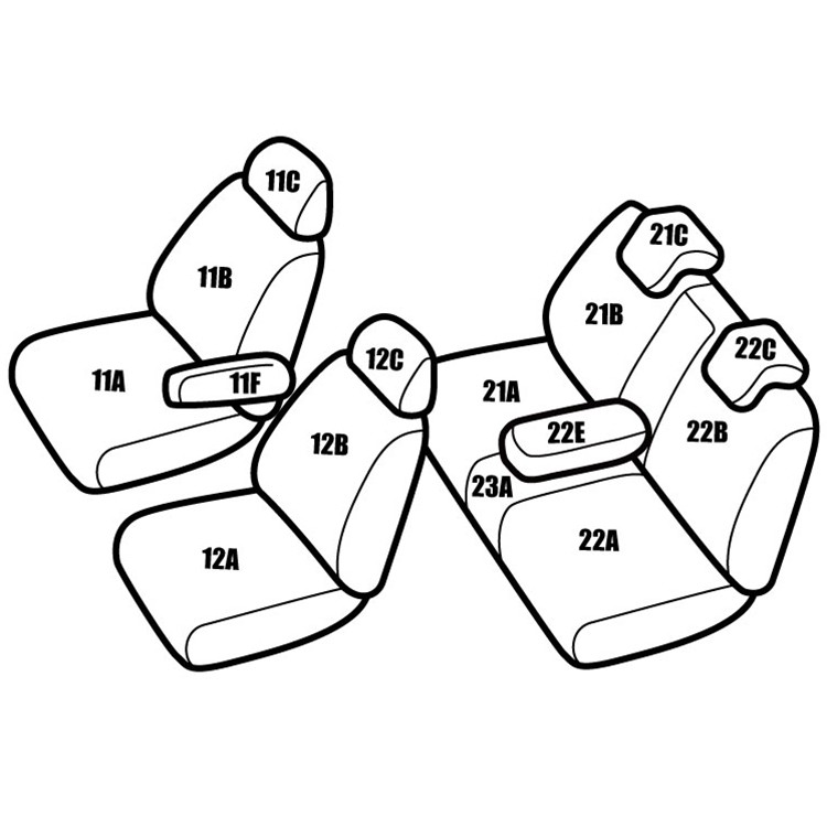 送料無料 ラクティス NCP100 品番TA02 レガリア フルオーダー シートカバー カー用品 内装パーツ カーシート ペット 防水