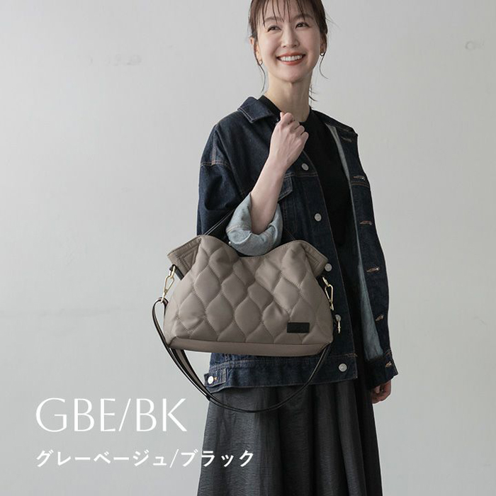 LIZDAYS（リズデイズ） バッグ トート ショルダー キルティング 2way