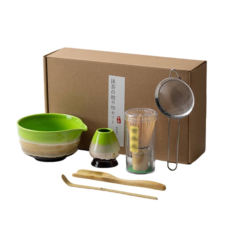 茶碗 茶道具セット 茶筅立て 選べる抹茶セット 片口 百本立 6点セット
