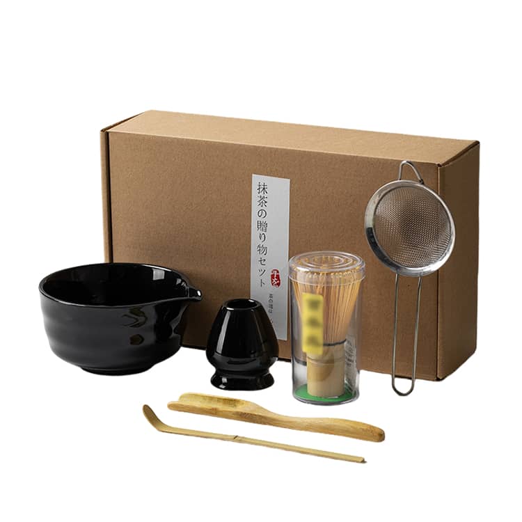 茶碗 茶道具セット 茶筅立て 選べる抹茶セット 片口 百本立 6点セット