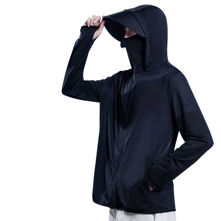 ラッシュガード 長袖 パーカー UVカット メンズ ワークマン UPF50 つば