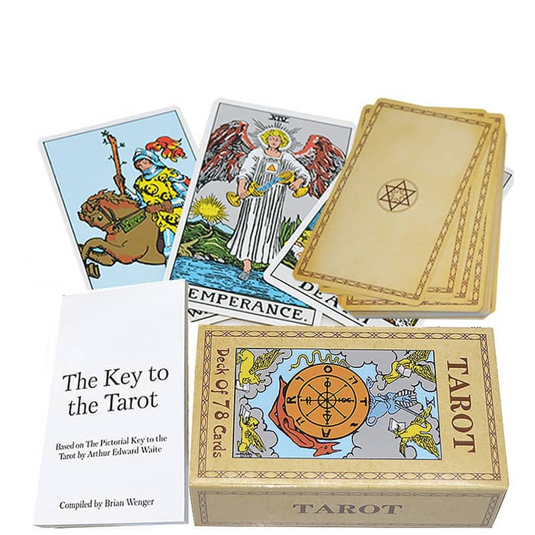 英語版 The WilderWoven Tarot タロットカード タロットカード 初心者向け TAROT 英語版 ウェイト版 カードゲーム