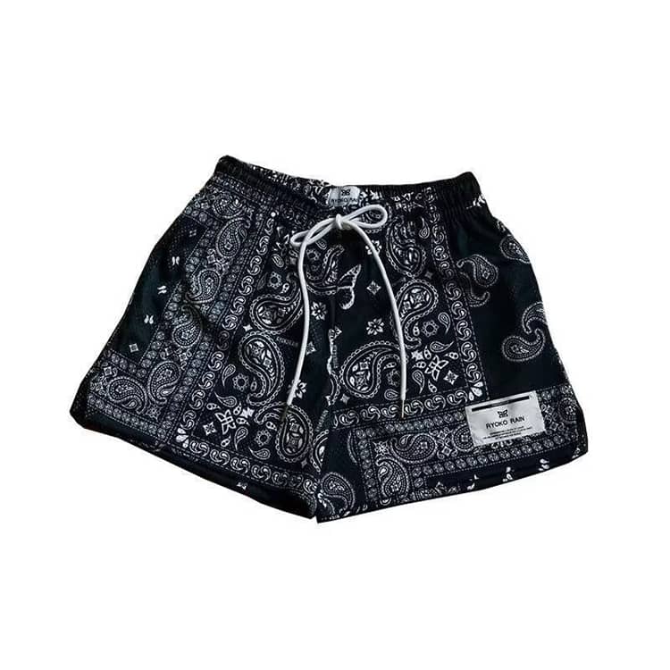 NIKE バスケットボールパンツ ペイズリー柄 バスパン スポーツ バスケパンツ メンズ バスケットボールパンツ 接触