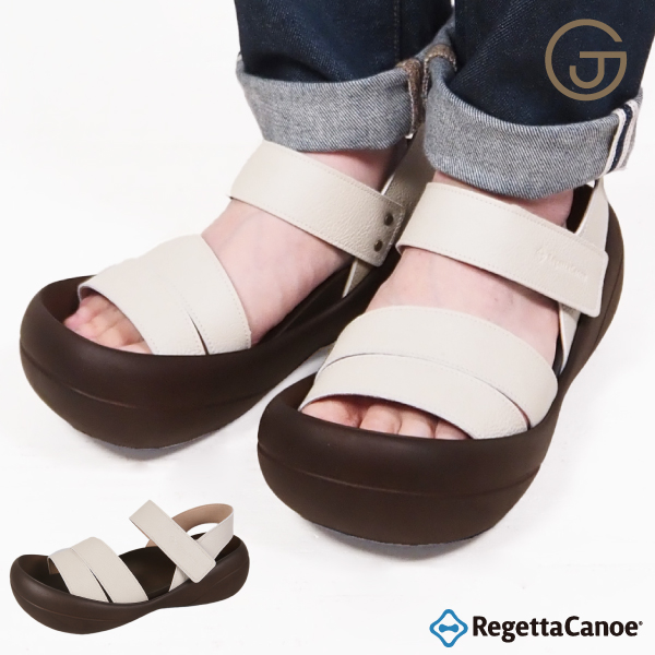 Regetta Canoe リゲッタ カヌー サンダル メンズ 厚底 かかと