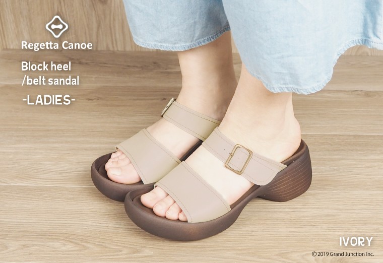 リゲッタ カヌー サンダル レディース 履きやすい オフィス 厚底 ヒール 黒 おしゃれ sandal :lvw448:リゲッタ カヌーサンダル取扱店GJ  - 通販 - Yahoo!ショッピング