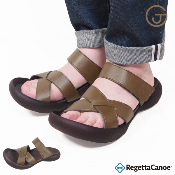 Regetta Canoe リゲッタ カヌー メンズ サンダル おしゃれ 疲れ