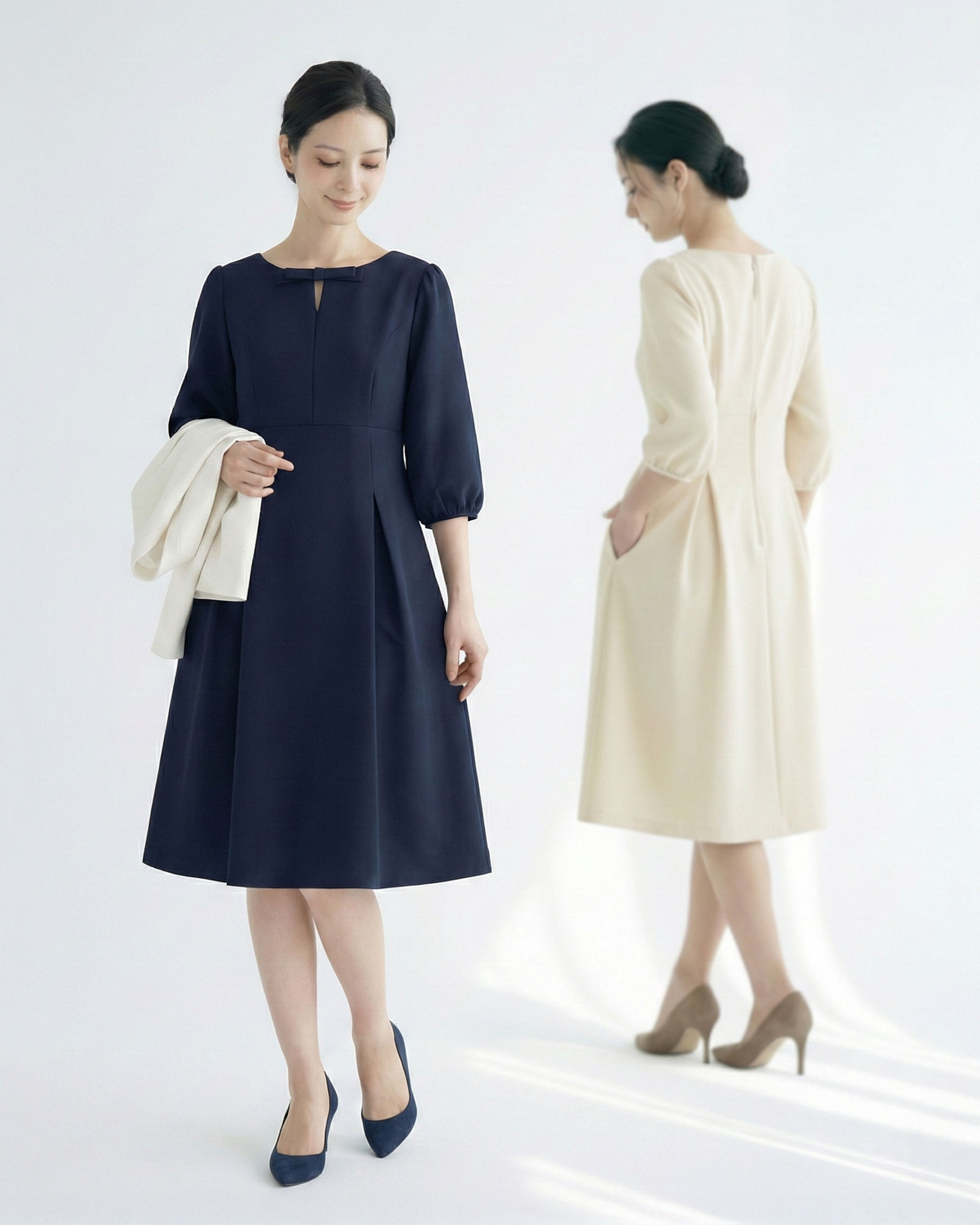 REGINA RISURRE（レジーナリスレ） 【キレイ ワンピ リリアン】春 夏