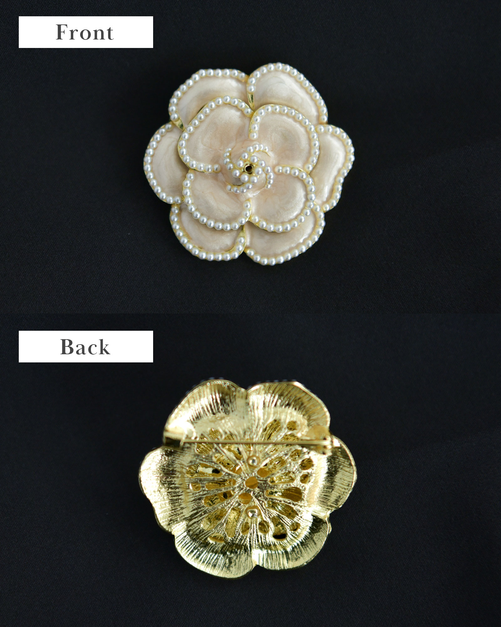 REGINA RISURRE（レジーナリスレ） 【カメリア ブローチ】s0420 春 夏