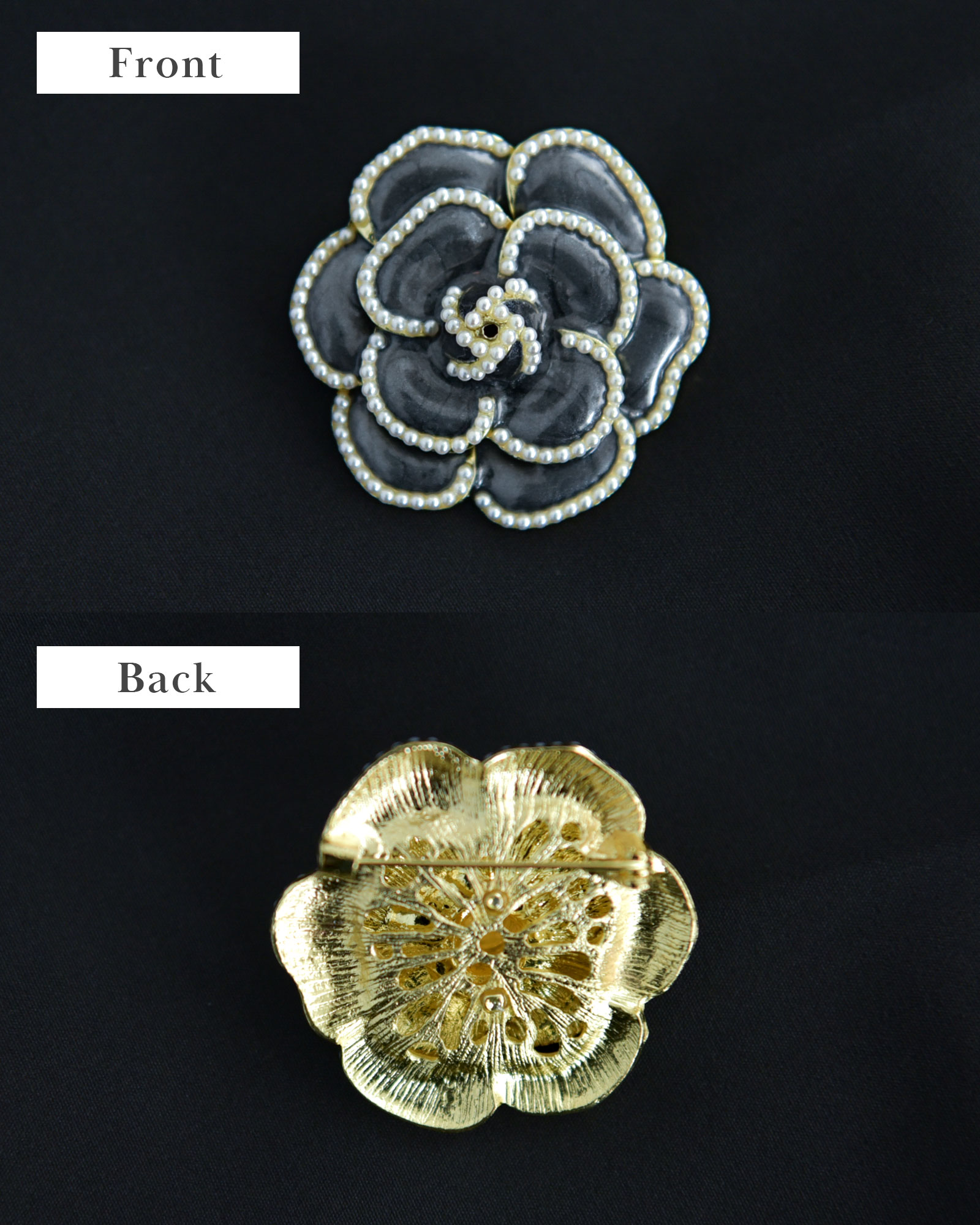 REGINA RISURRE（レジーナリスレ） 【カメリア ブローチ】s0420 春 夏