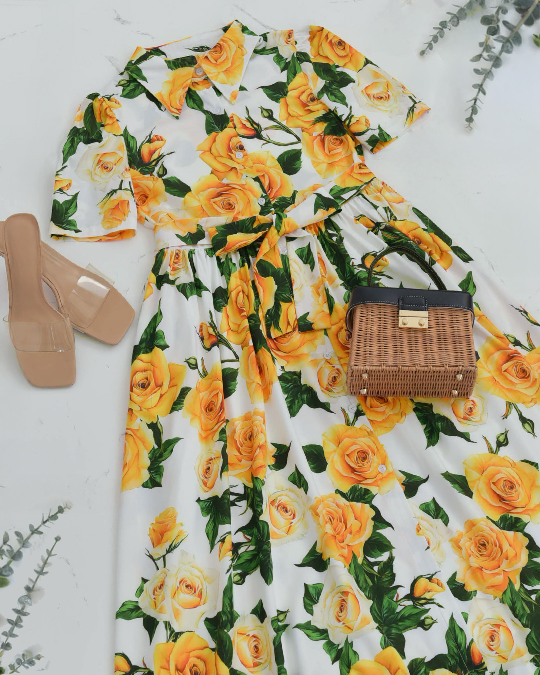 REGINA RISURRE（レジーナリスレ） 【レディ ローズ ワンピース】春 夏