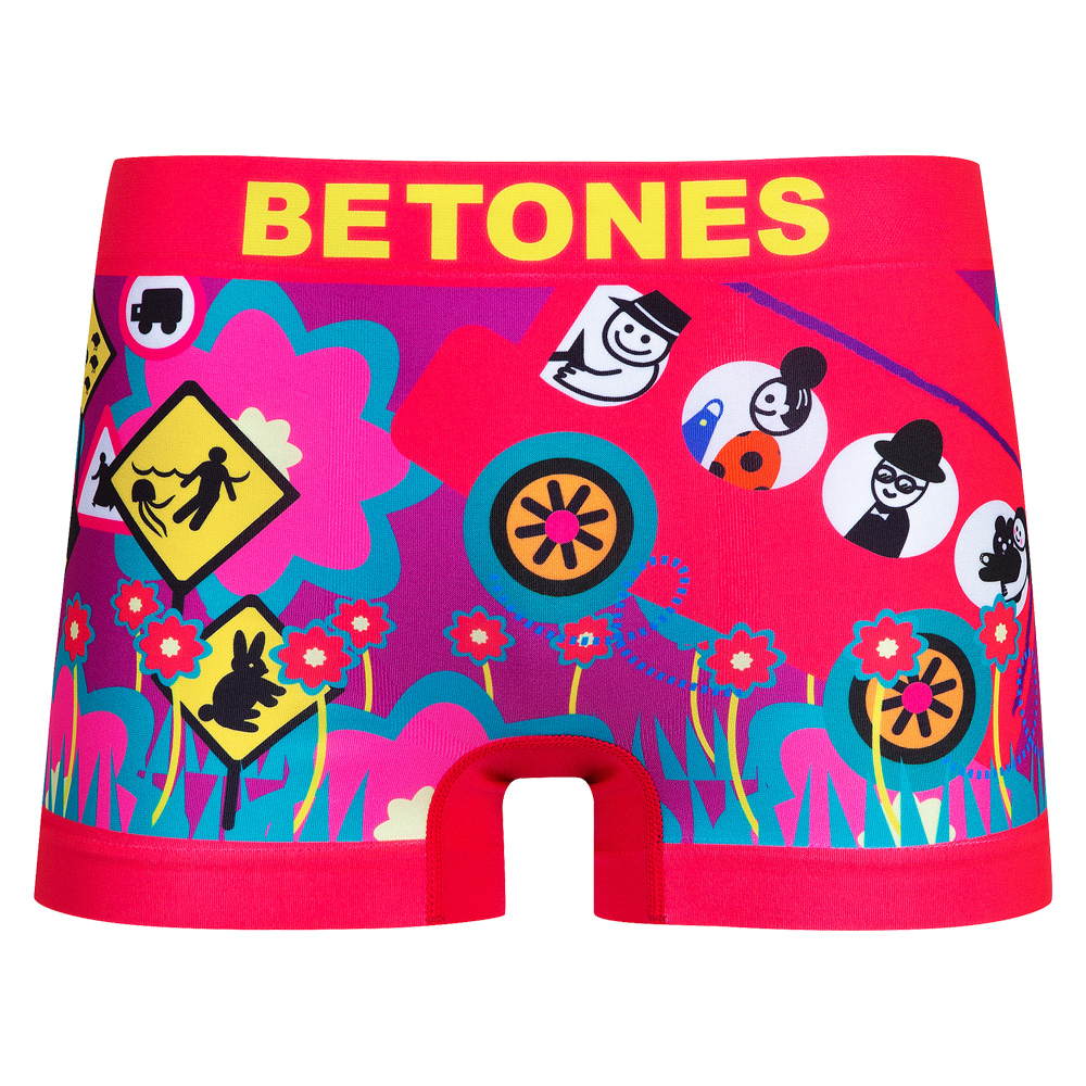 BETONES ボクサーパンツ 8 ビトンズ メンズ レディース フリーサイズ シームレス ストレッ...
