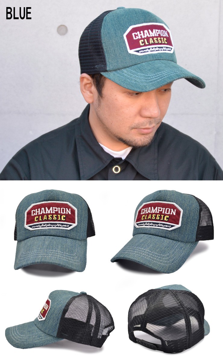 CHALLENGER ロゴワッペン メッシュキャップ Challenger ワッペンメッシュキャップ