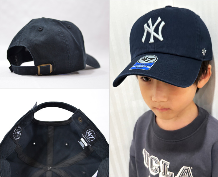 47 フォーティーセブン キャップ KIDS 【 '47 ブランド CLEAN UP キッズ】 キャップ 子供用 キャップ クリーンナップ | 47Brand | 12