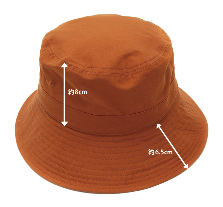 newhattan（ニューハッタン） ナイロンバケットハット 帽子 バケット