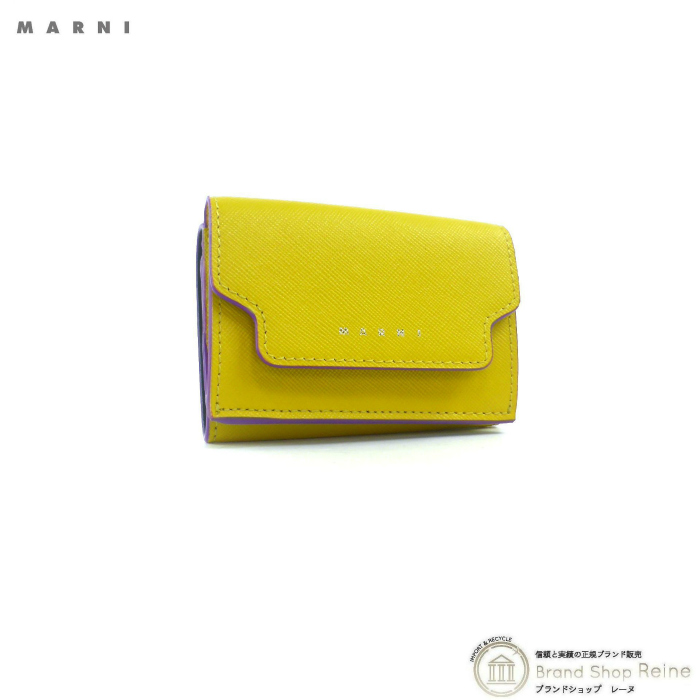 新品】MARNI 財布 イエロー-