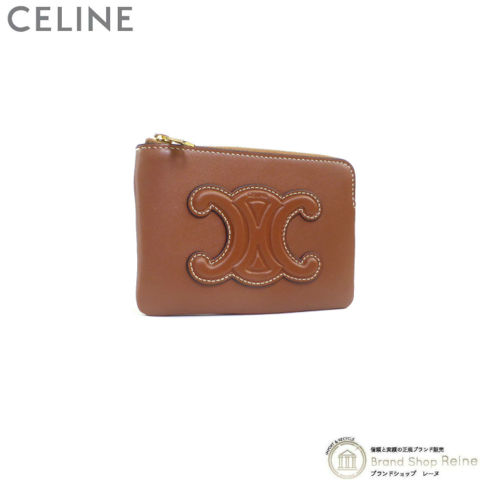 セリーヌ （CELINE） トリオンフ COIN＆Card Purse フック付き コイン