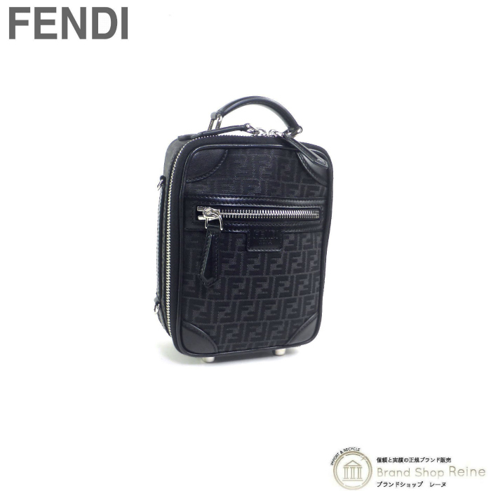 フェンディ （FENDI） FF ズッカ トラベル ミニバッグ ポシェット 2way 