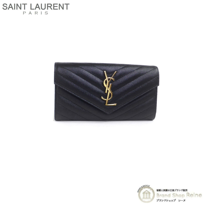 サンローラン （SAINT LAURENT） モノグラム ラージフラップ