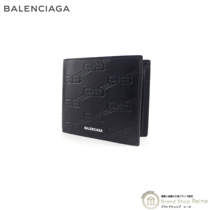 バレンシアガ （BALENCIAGA） BBロゴ Embossed Monogram スクエア