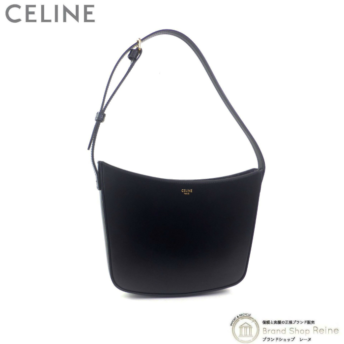 セリーヌ （CELINE） クロックバッグ シャイニーカーフスキン