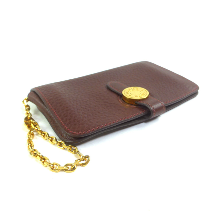 Dogon エルメス （HERMES） ドゴン チェーン付き カードケース